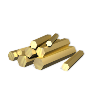 Шестигранник латунный